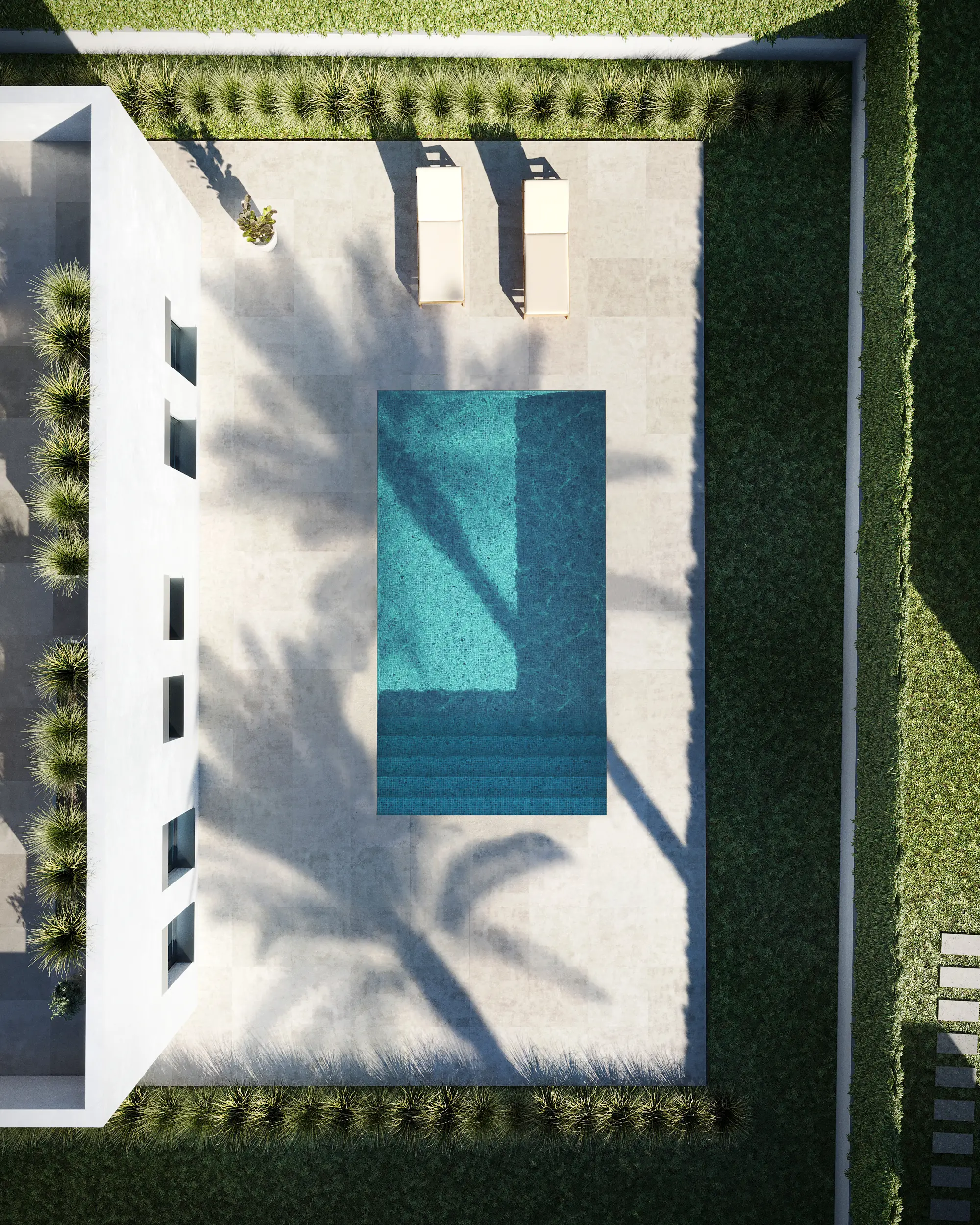 Privézwembad en Solarium